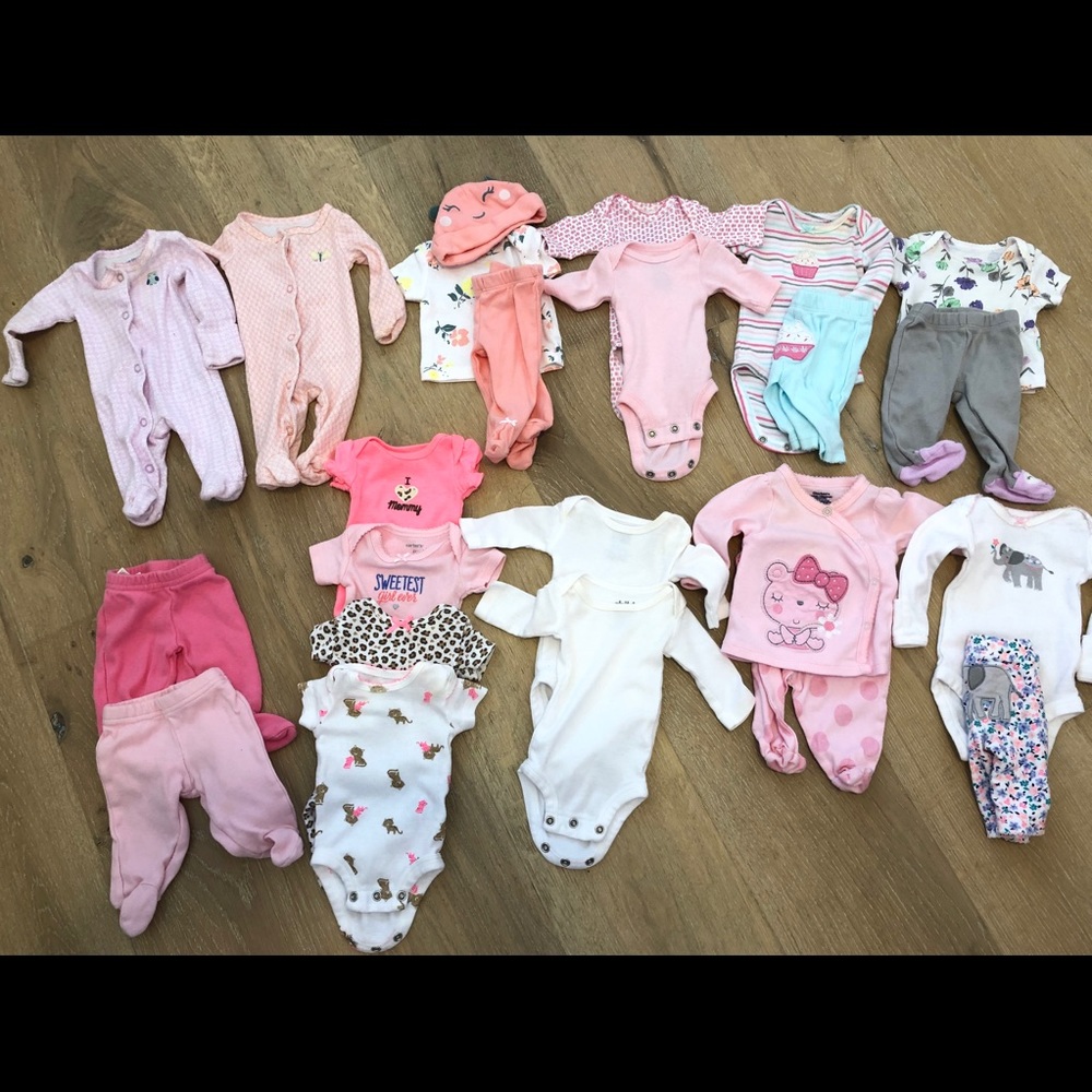 Preemie girl lot